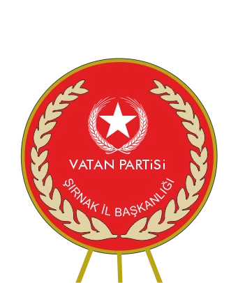  Yeniden Refah Partisi Metal Çelenk