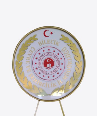 bakanlık metal çelenk