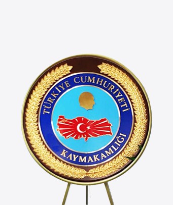 kaymakamlık çelenk